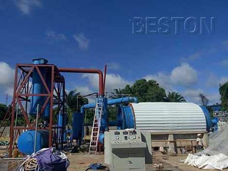 plastic pyrolysis plant