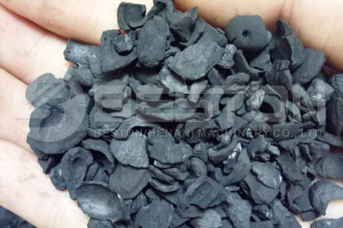 Get Charcoal from Charcoal Making Machine