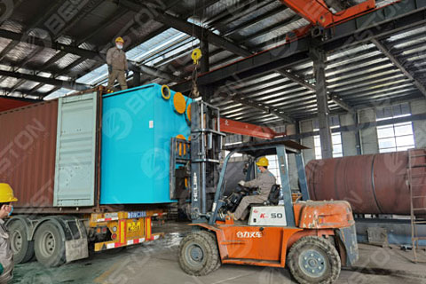 Delivery of Pyrolysis Equipment to Saudi Arabia