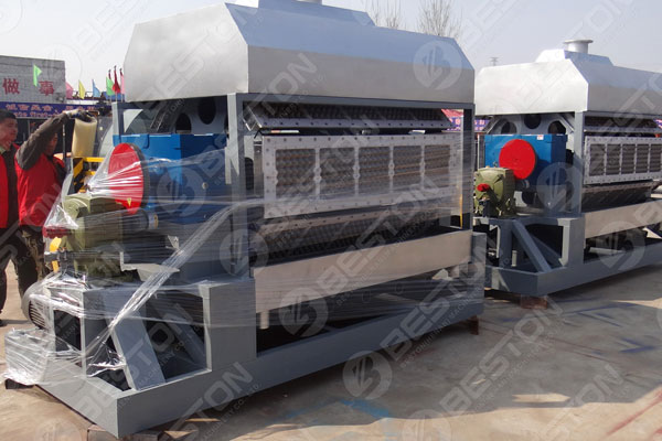 BTF5-8 Paper Egg Tray Machine to Egypt