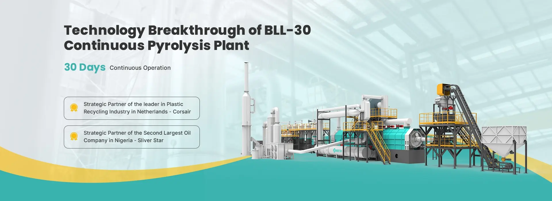 Continuous Pyrolysis Plant Banner